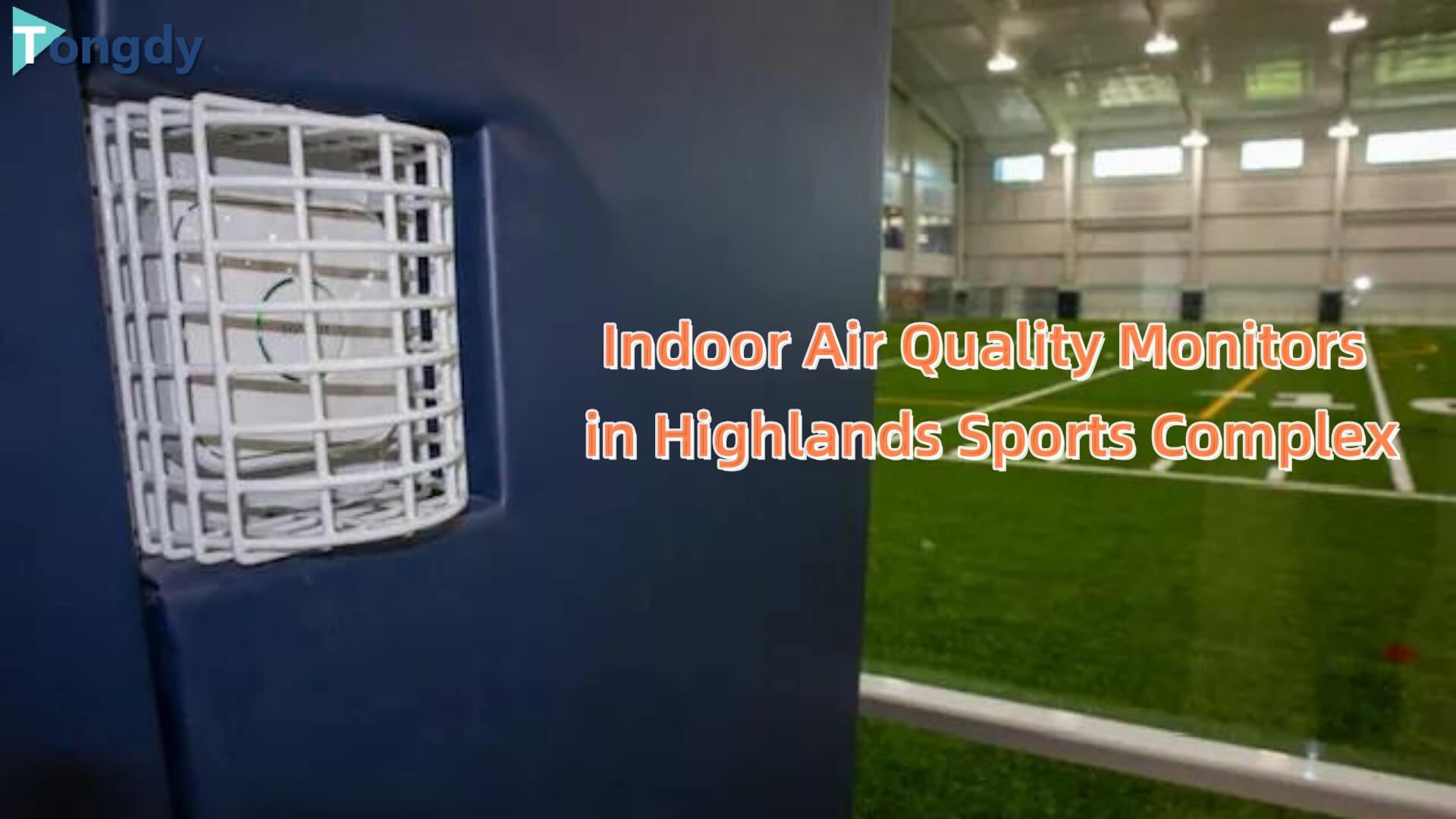 air quality monitor in Highlands Sports Complex